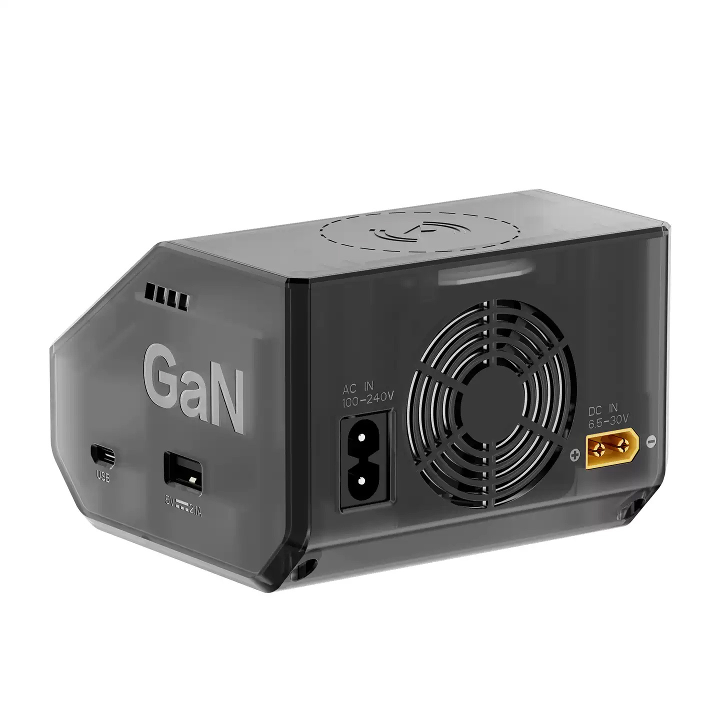 HOTA D6 Ultra GaN AC300W DC650W Dual Channel Smart Charger with Wireless Charging