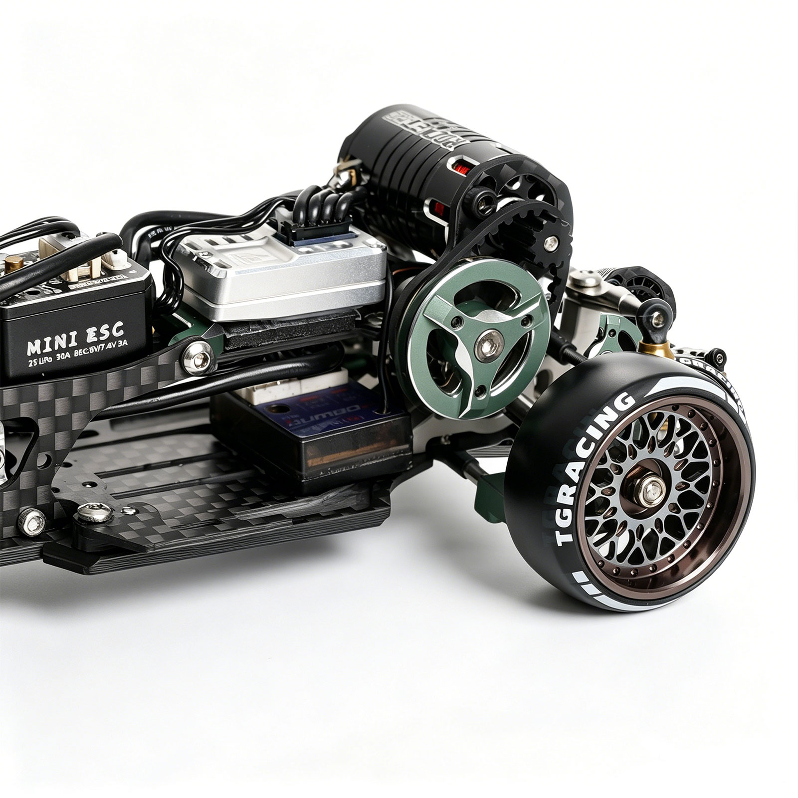 LSD MONO LSDM 1/24 RWD RC Drift Car-Complete Build • Customizable