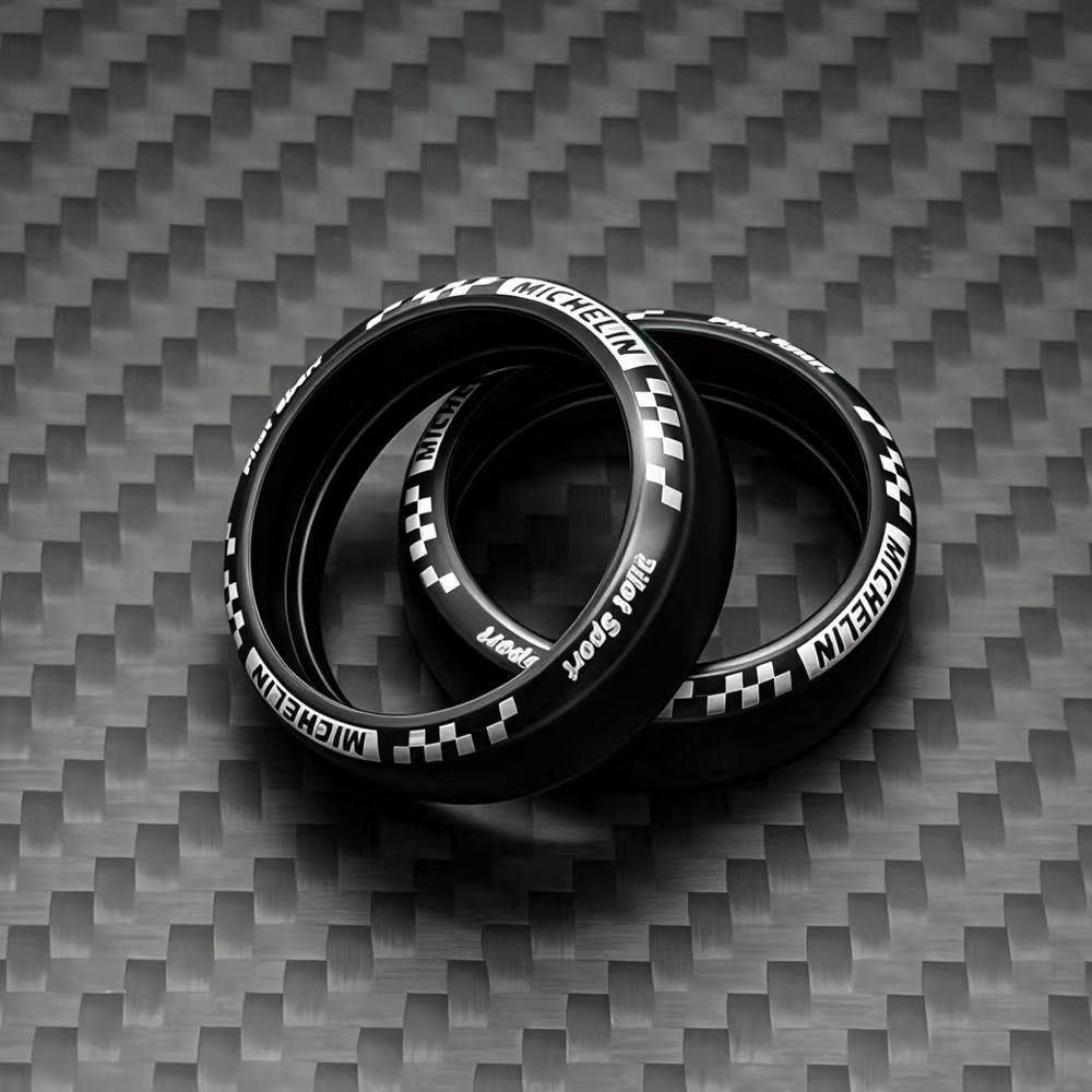 LSD 22mm Curved Tread Drift Tire for Mini-Z Cars Lightweight Internal Structure