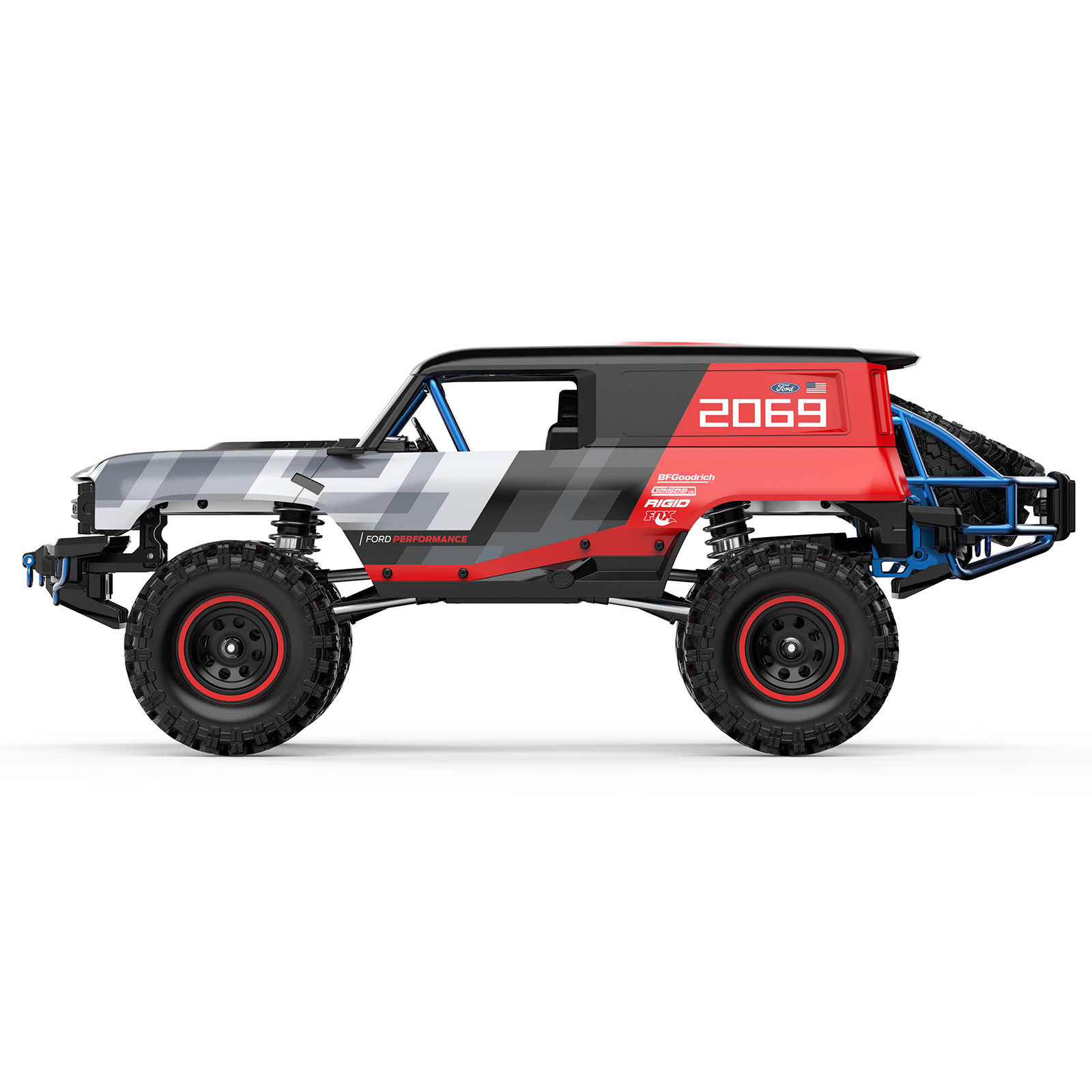 MJX Hyper Go H18P 1:18 RC Car Ford Bronco R Crawler