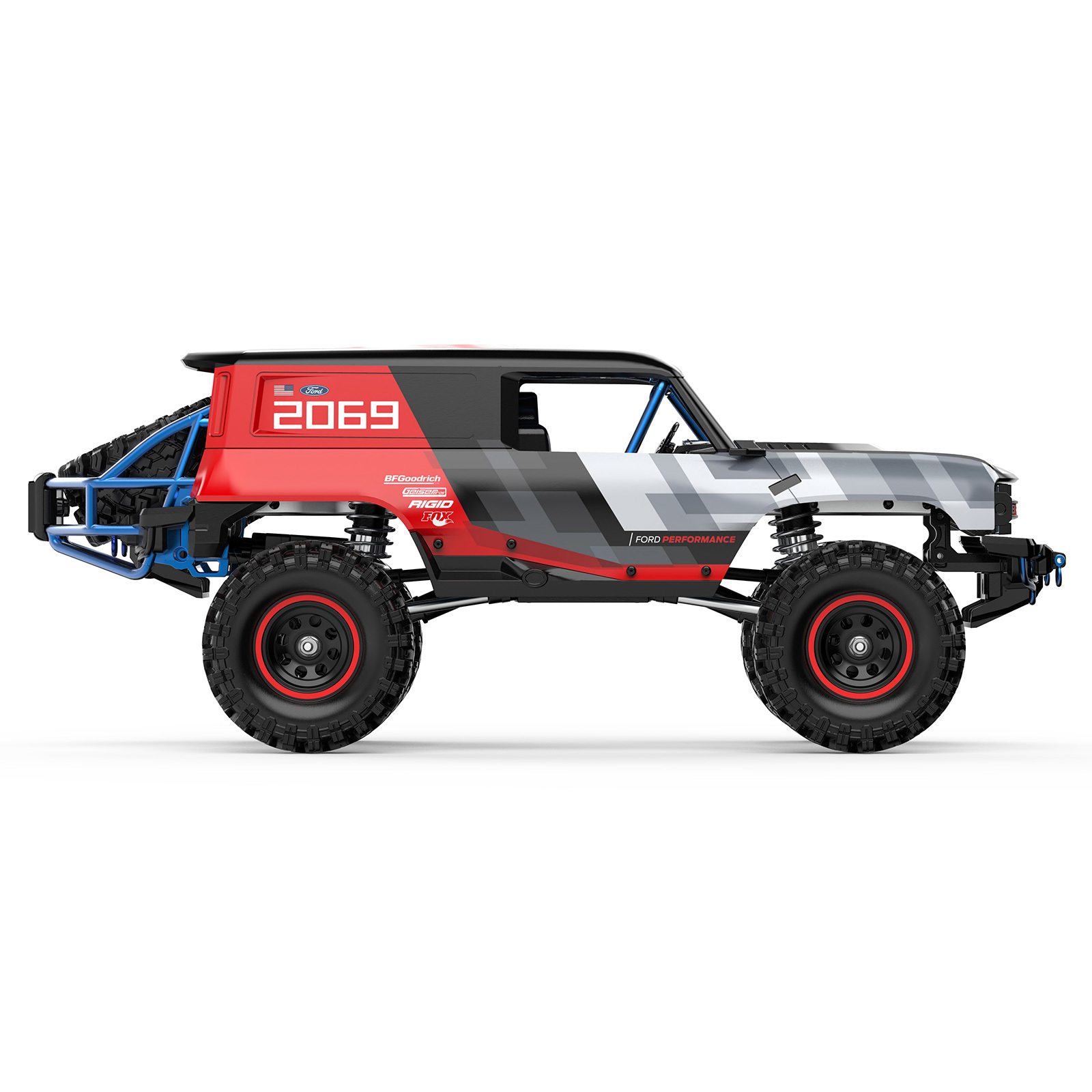 MJX Hyper Go H18P 1:18 RC Car Ford Bronco R Crawler