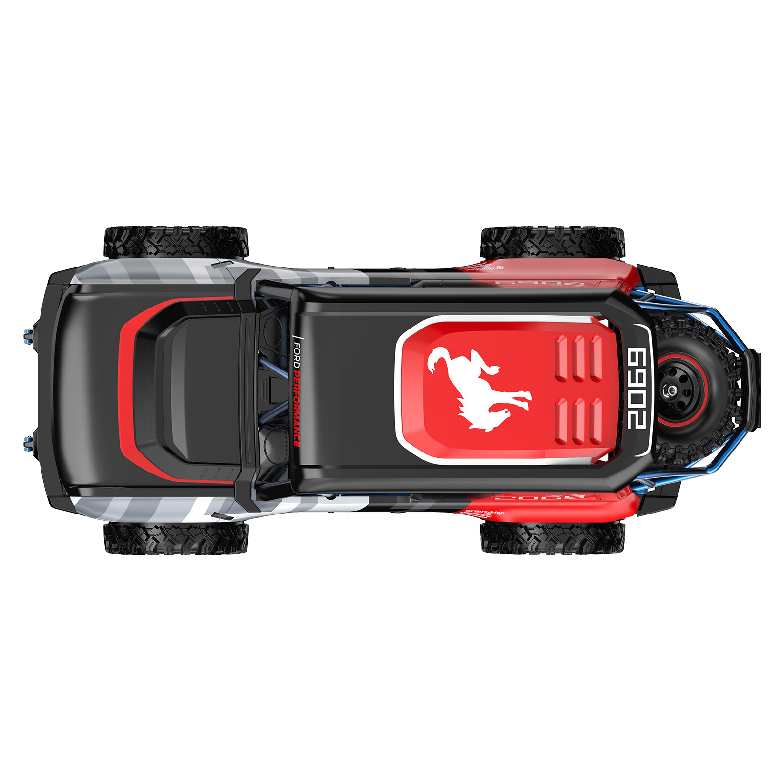 MJX Hyper Go H18P 1:18 RC Car Ford Bronco R Crawler