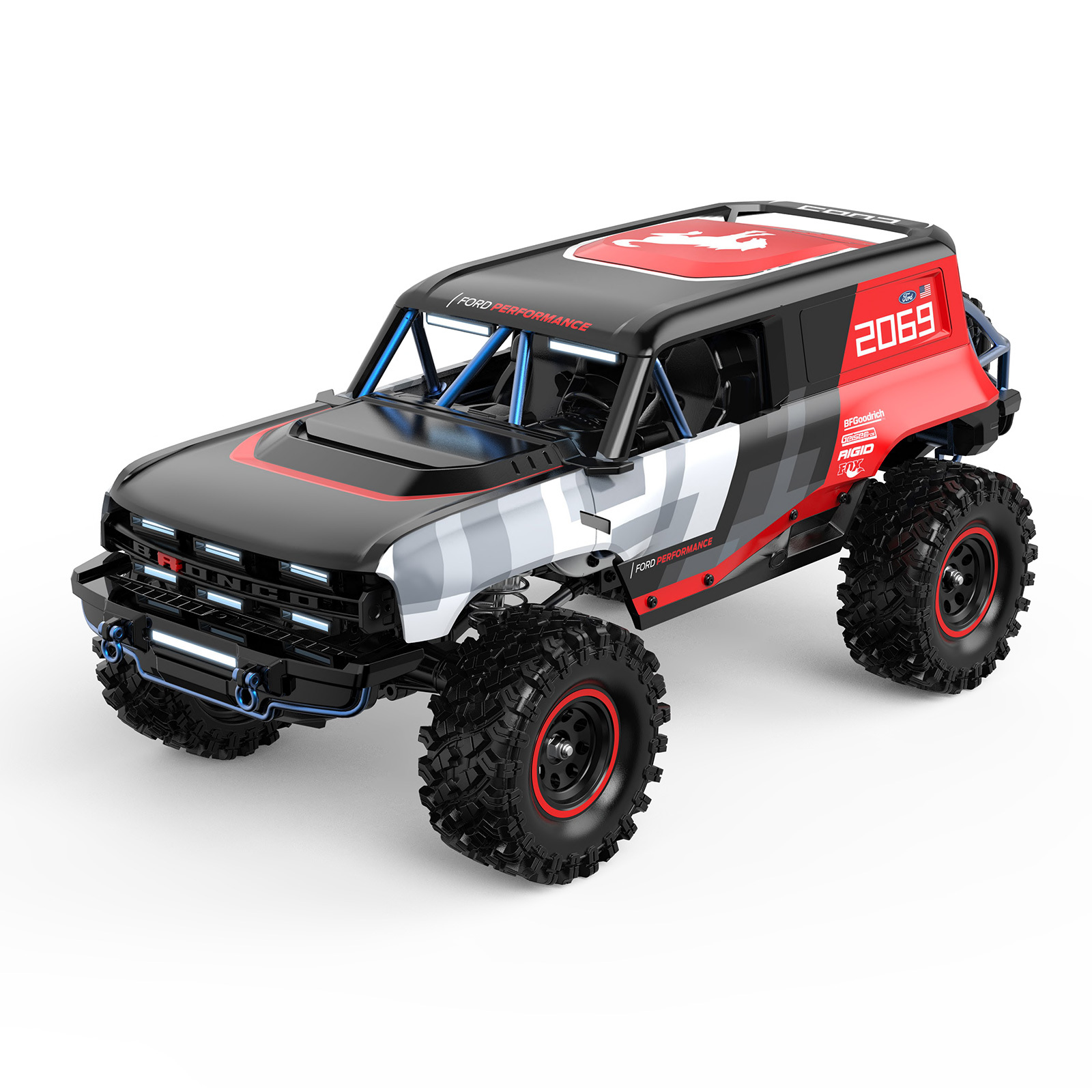 MJX Hyper Go H18P 1:18 RC Car Ford Bronco R Crawler
