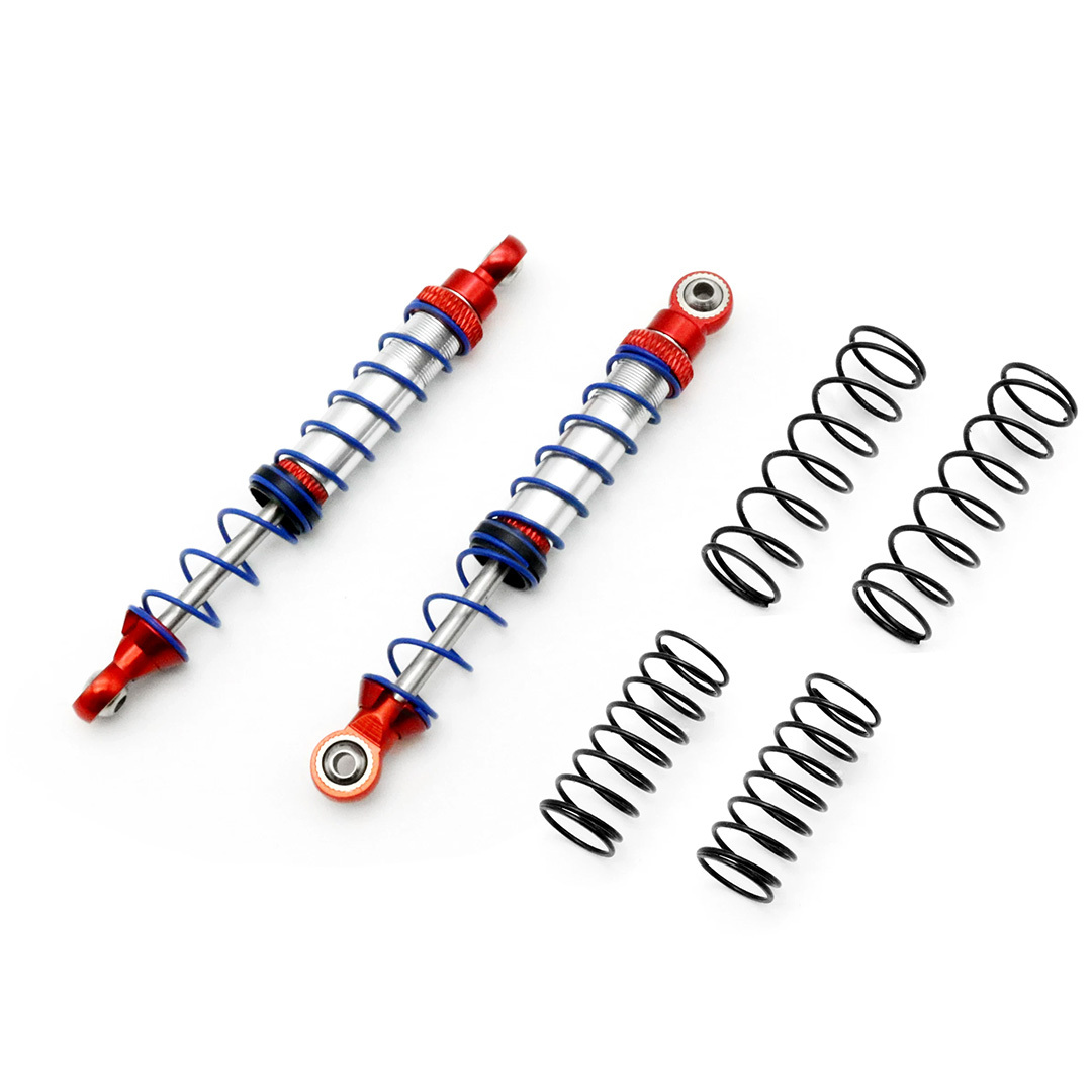 1/10 RC Crawler Dual-Stage Dual Spring Oil Shock Absorbers (80-120mm) for TRX4 SCX10 D90