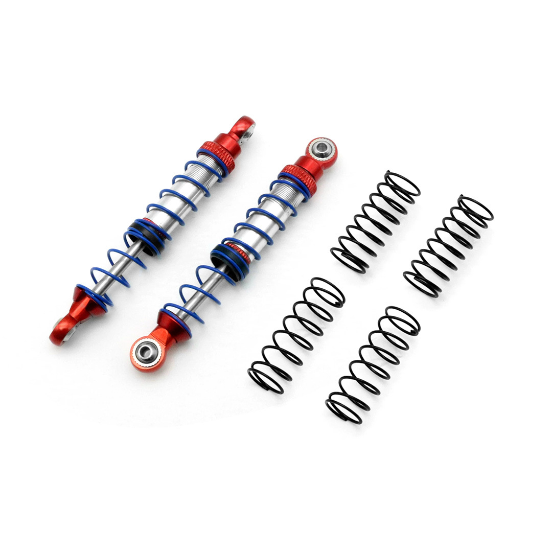 1/10 RC Crawler Dual-Stage Dual Spring Oil Shock Absorbers (80-120mm) for TRX4 SCX10 D90
