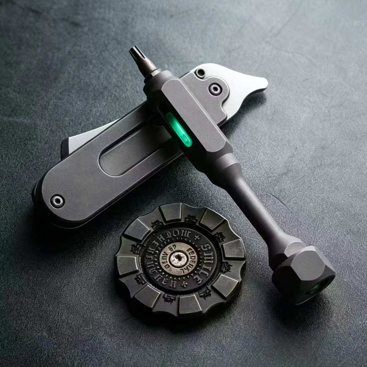 LS Studio Hex Titanium EDC Screwdriver