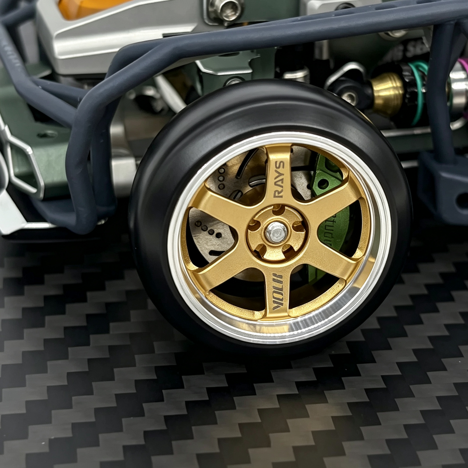 LS Studio Rays TE37 V2 Metal Wheel Rims 20mm