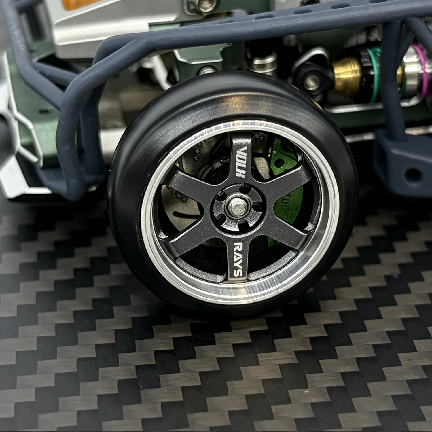 LS Studio Rays TE37 V2 Metal Wheel Rims 20mm