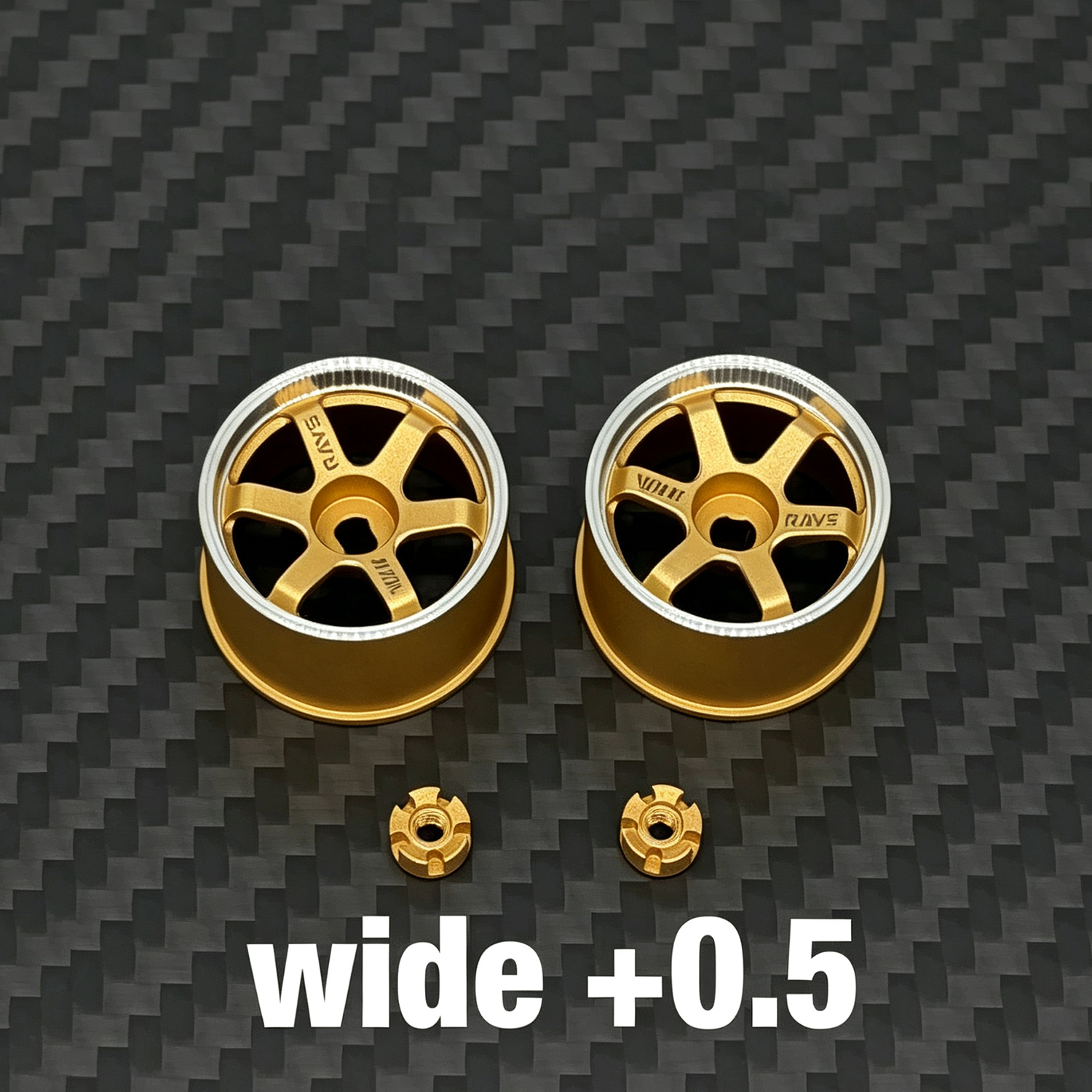 LS Studio Rays TE37 V2 Metal Wheel Rims 20mm