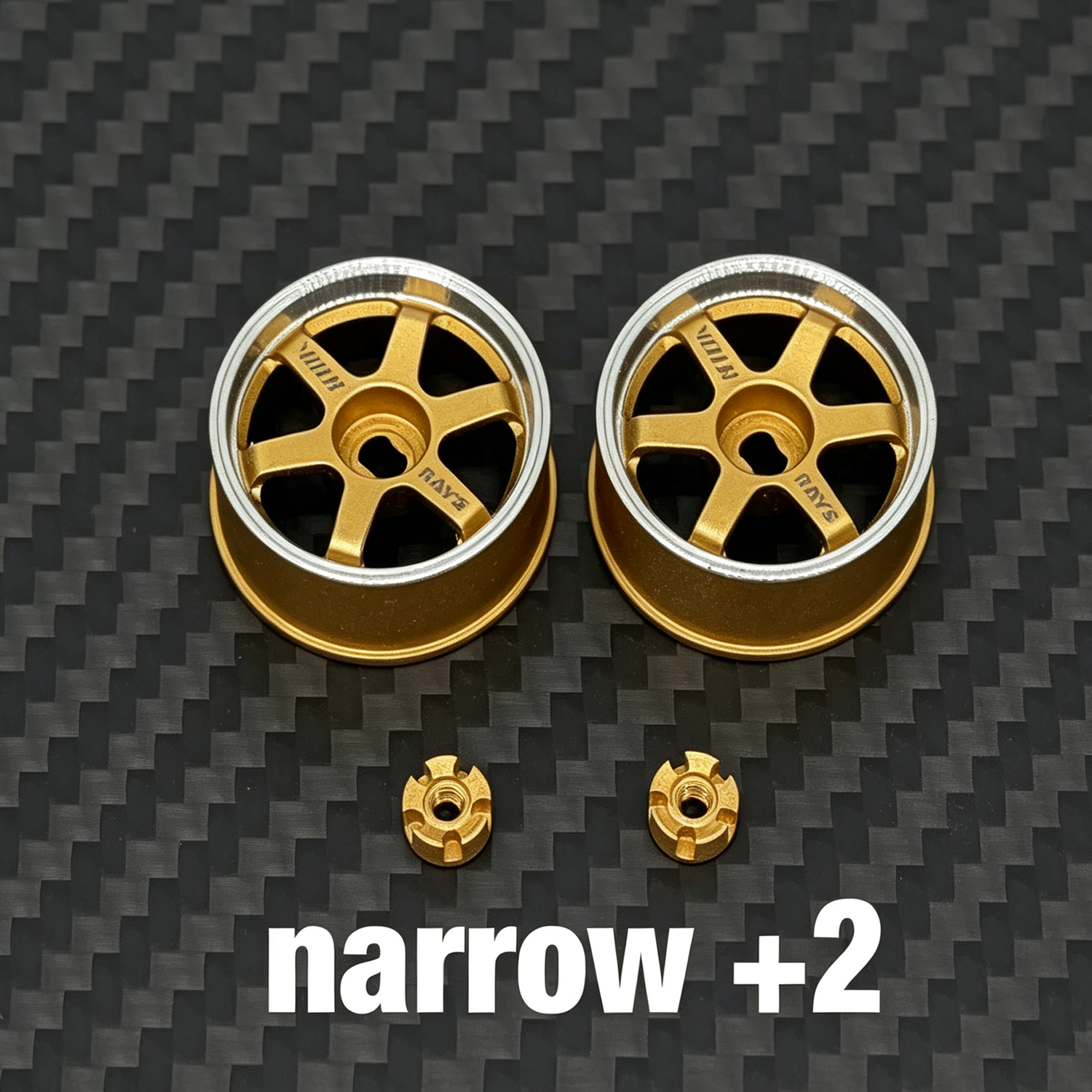 LS Studio Rays TE37 V2 Metal Wheel Rims 20mm