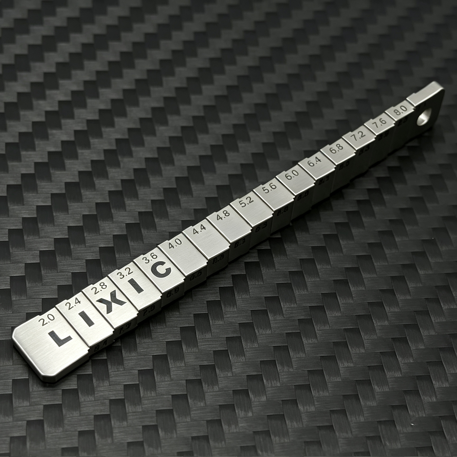 LSD LIXIC Titanium Ride Height Gauge Droop Blocks