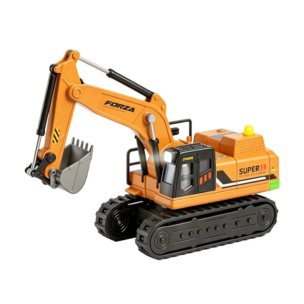WLtoys 6402 1/64 2.4G  Alloy Mini RC Excavator 340° Rotation Desktop Toys RTR