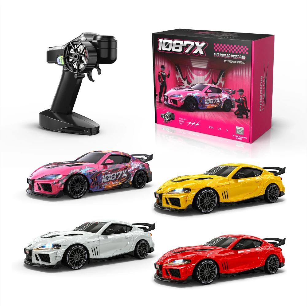 JXC SP4301 Supra 1087x 1:43 4WD Mini RC Drift Car RTR 10KM/H with Gyro Full Proportional Remote Control