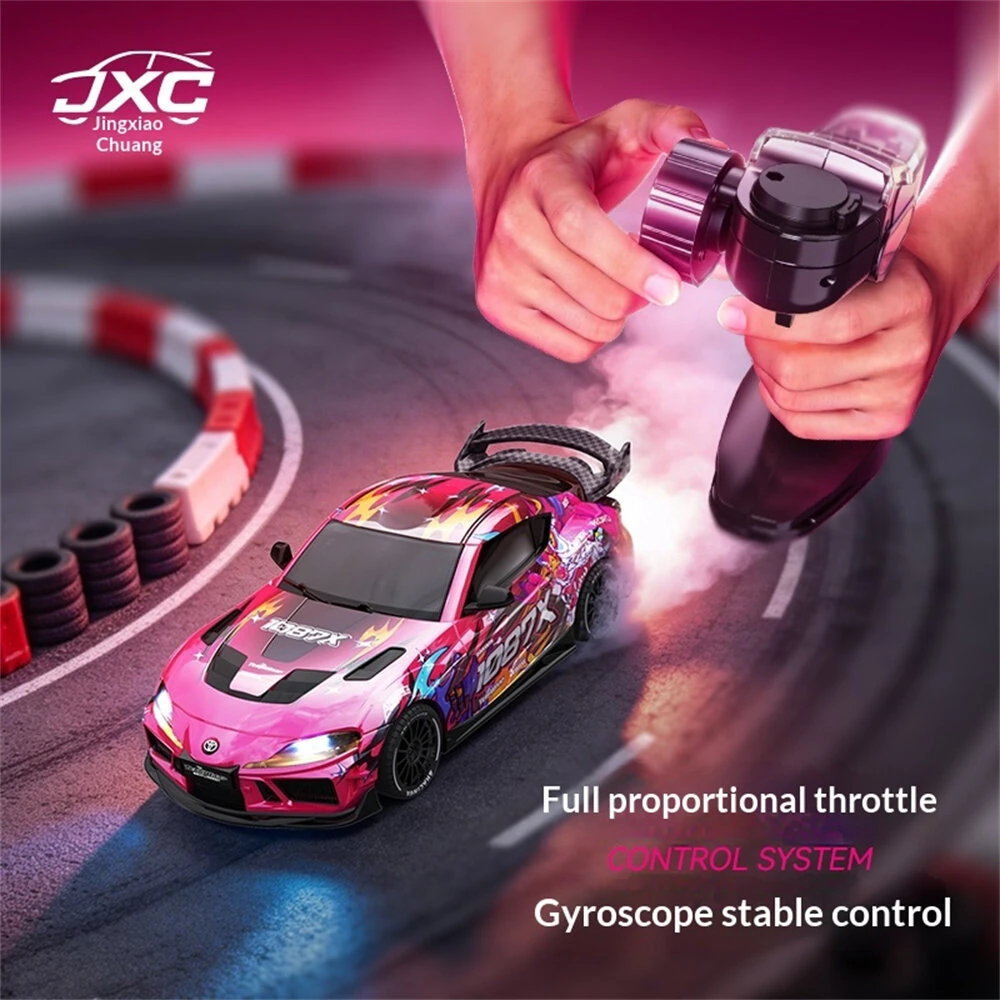 JXC SP4301 Supra 1087x 1:43 4WD Mini RC Drift Car RTR 10KM/H with Gyro Full Proportional Remote Control