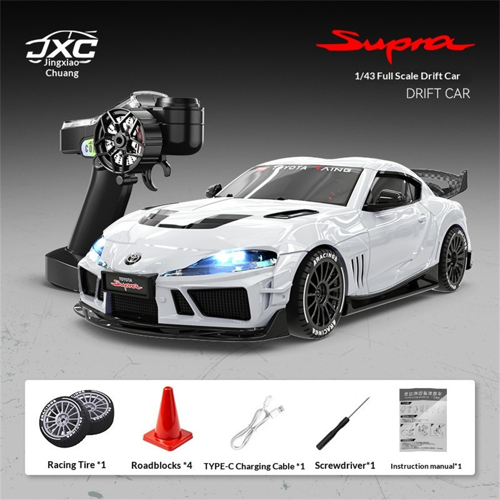 JXC SP4301 Supra 1087x 1:43 4WD Mini RC Drift Car RTR 10KM/H with Gyro Full Proportional Remote Control