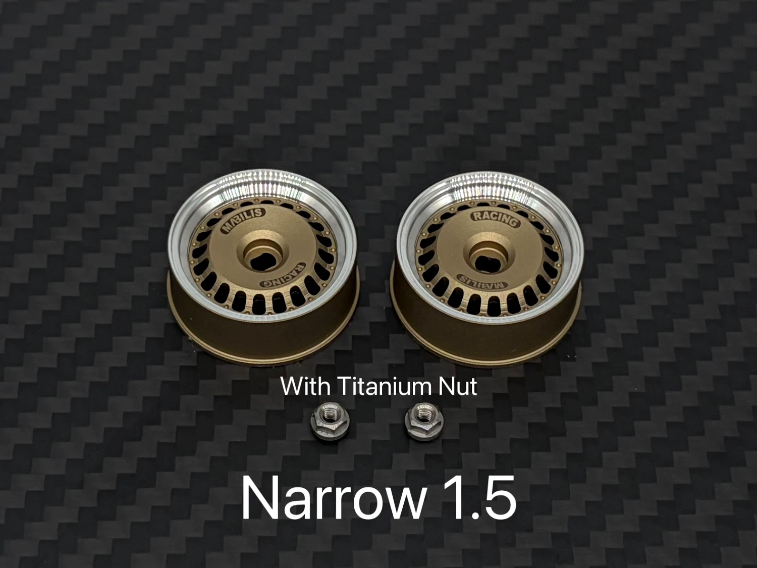 MABILIS AeroDisc Wheel Rims 22mm for RC Drift Car Miniz Car