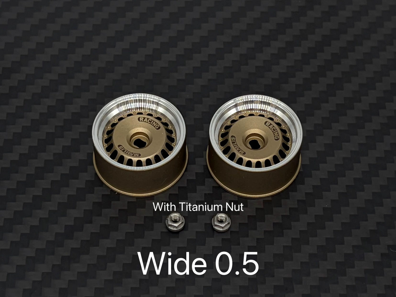 MABILIS AeroDisc Wheel Rims 22mm for RC Drift Car Miniz Car