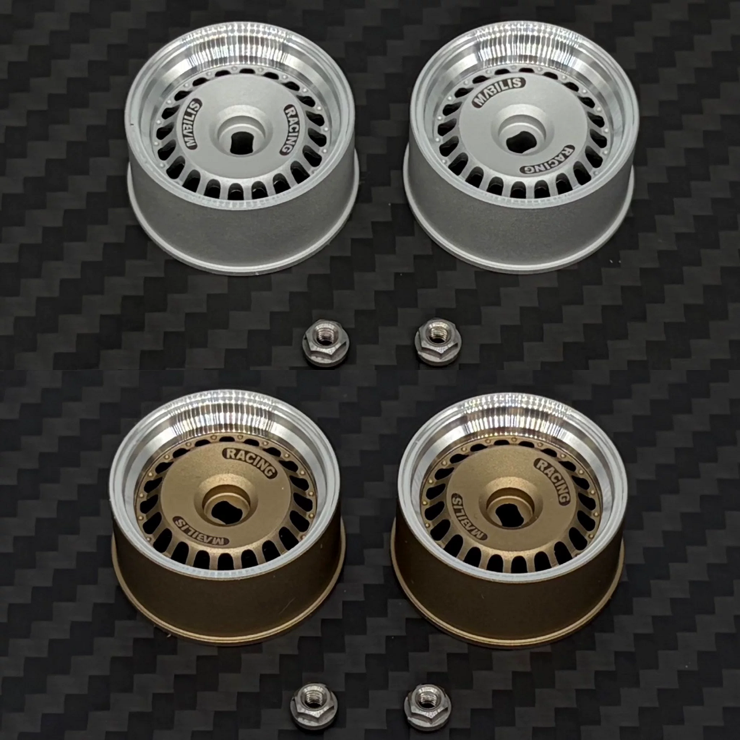 MABILIS AeroDisc Wheel Rims 22mm for RC Drift Car Miniz Car