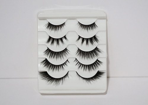 mixed light mink lash 5-pair