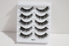 MZ11 clear band soft faux mink lashes