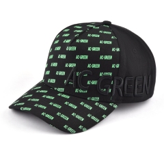 Wholesale custom 5panels embroidery quick dry baseball sports caps