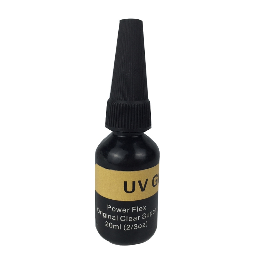 UV Clear Glue Three Formula Thick and Thin,Power flex  +12 LED UV Power Light Fly Tying for Building Flies Flies Heads Bodies and Wings Tack