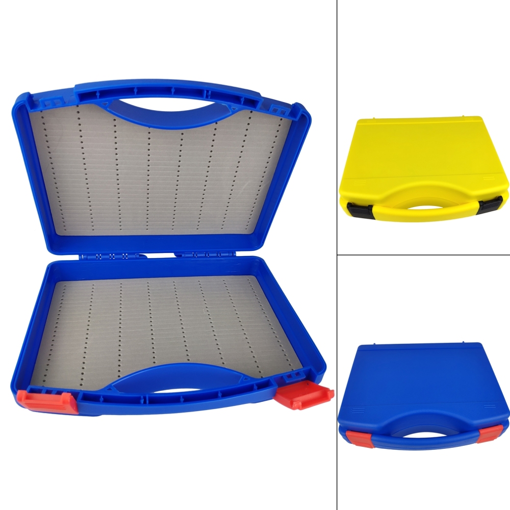 Riverruns Streamer Fly Box Click Lock Large Streamer Flies Fishing Box Boating Fishing Box 9.5X7X2.5 inch