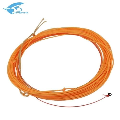 Aventik Tenkara Poly Line Taper Structure Double Color Float Poly Leader with Indicator Tippet 14FT