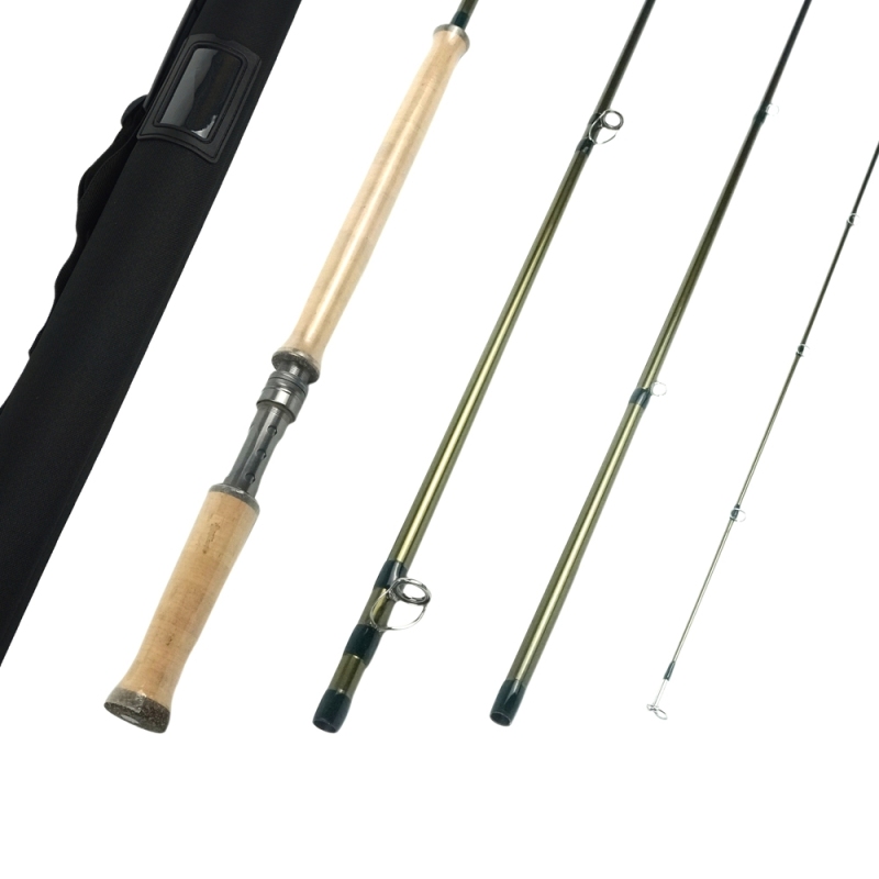 Aventik IM10 Spey rods 12’6” LW8/9, 13’7’’ LW9/10, 14’8” LW10/11, New Highland Design, Double Hand, in 4 Pieces, Pac Bay Single Foot Guide, Classic Sp