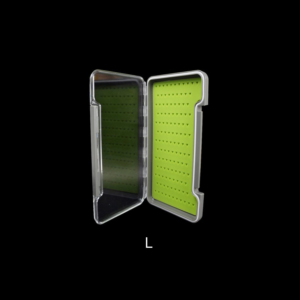 Aventik Silicone Transparent Fishing Box 100% Waterproof Fly Box