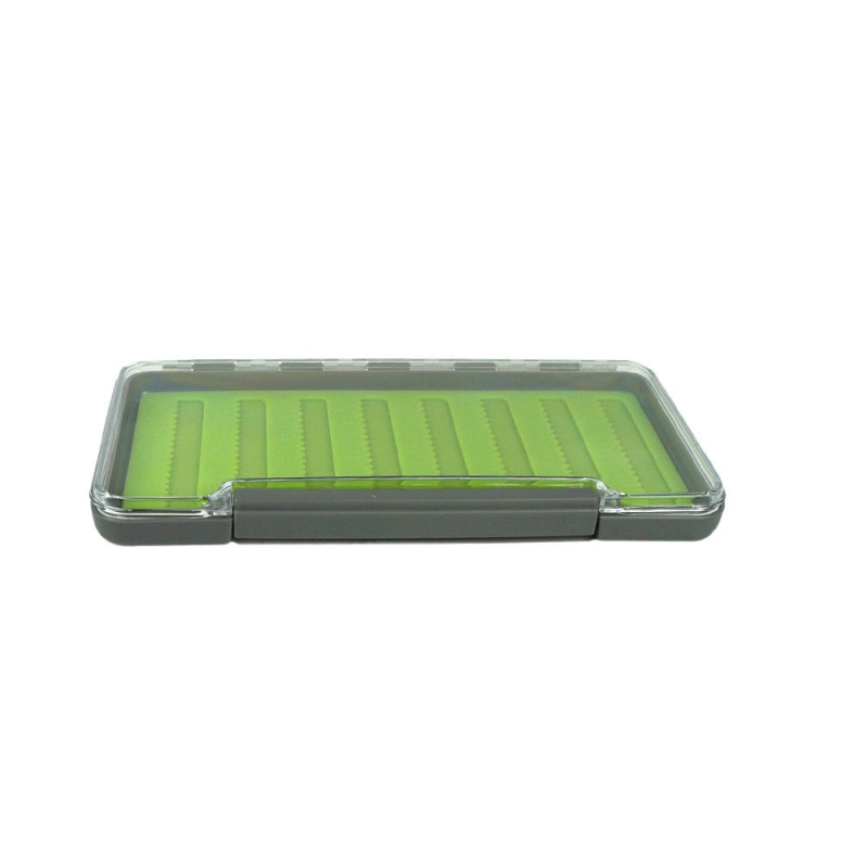 Aventik Silicone Transparent Fishing Box 100% Waterproof Fly Box