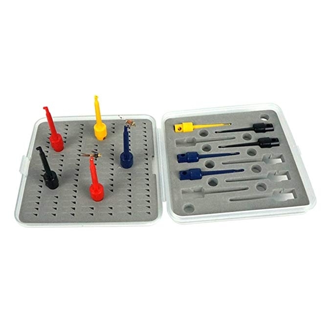 Riverruns Fly Hook Hackle Pliers, Flies Lures or Hooks Display, Hackle Wrapping with Special Designed Display Box Pack