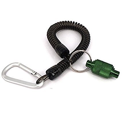 Riverruns Powerful Skid-Proof Magnetic Net Release Keeper Holder for Fly Fishing Lanyard