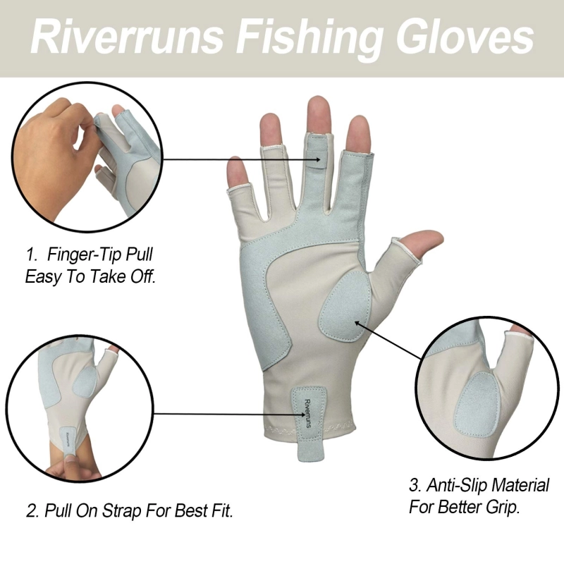 Riverruns Outdoor Waterproof Rain Fishing Wading Jacket and UV