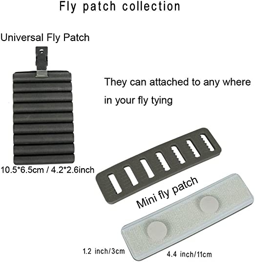 Aventik Fly Patch Combo Set Including an Universal and a Mini Fly Patch Excellent Fly Fishing Accessories