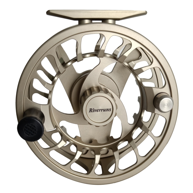 Riverruns 3/5-9/11 Fly Reel Sealed Waterproof Salt Water Proof Nano Carbon U.S.A Design Fly Fishing Reel