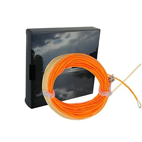 Aventik Floating Fly Line Weight Forward Fishing Line Line ID with Exposed Loop or 2 Welded Loops 90FT 3wt/4wt/5wt/6wt/7wt/8wt