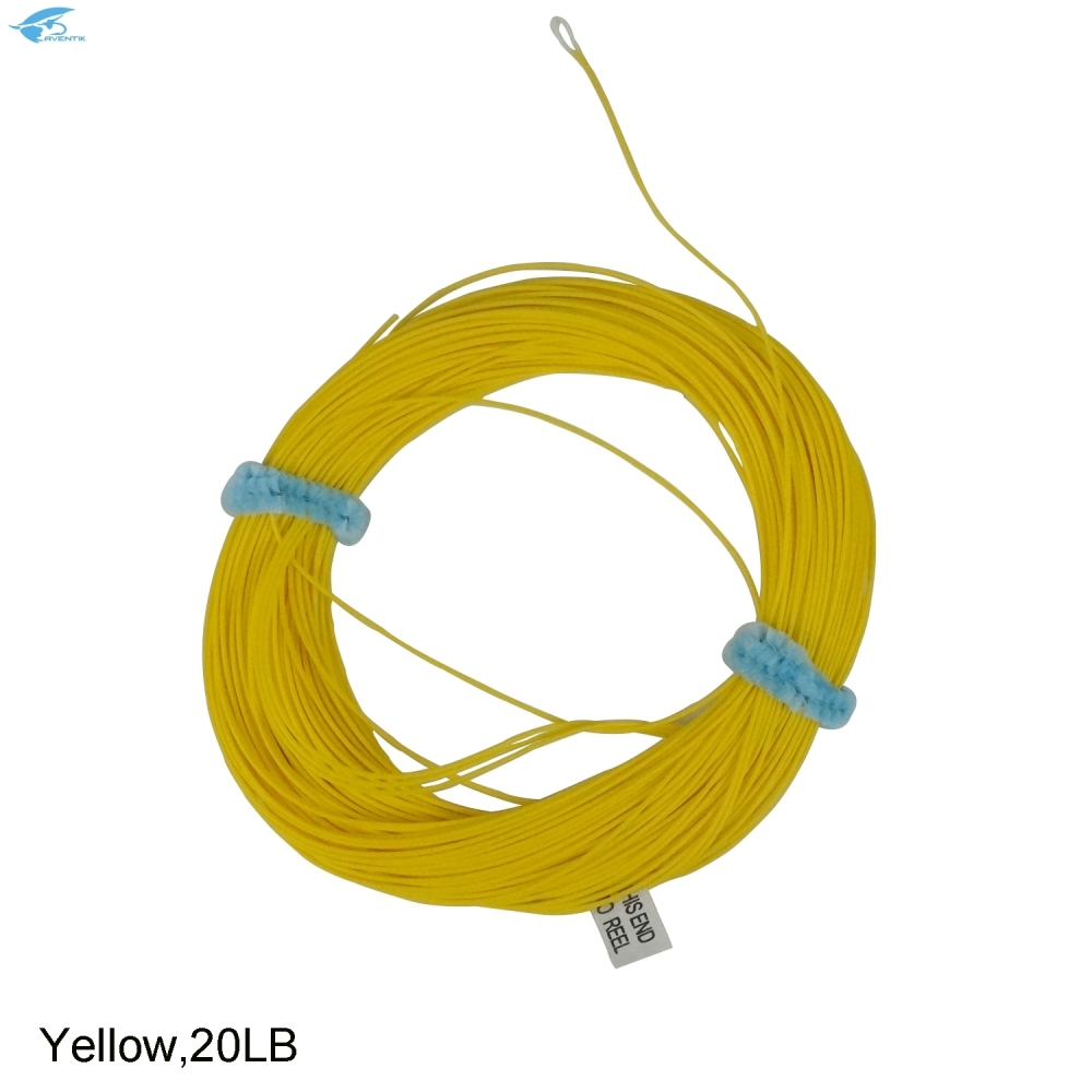 Aventik Floating/Sinking Shooting Line Running Line Level Line Fly Fishing Line 100ft with Front Loop 15LB/20LB/30LB