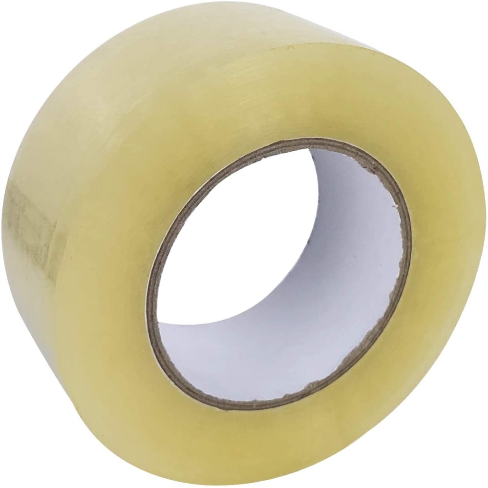 EDSRDRUS Tapes& Glue Heavy Duty Packaging Tape with Dispenser, Ultra Strong Eco-Friendly and Non-Toxic, Great for Packing, Shipping & Moving