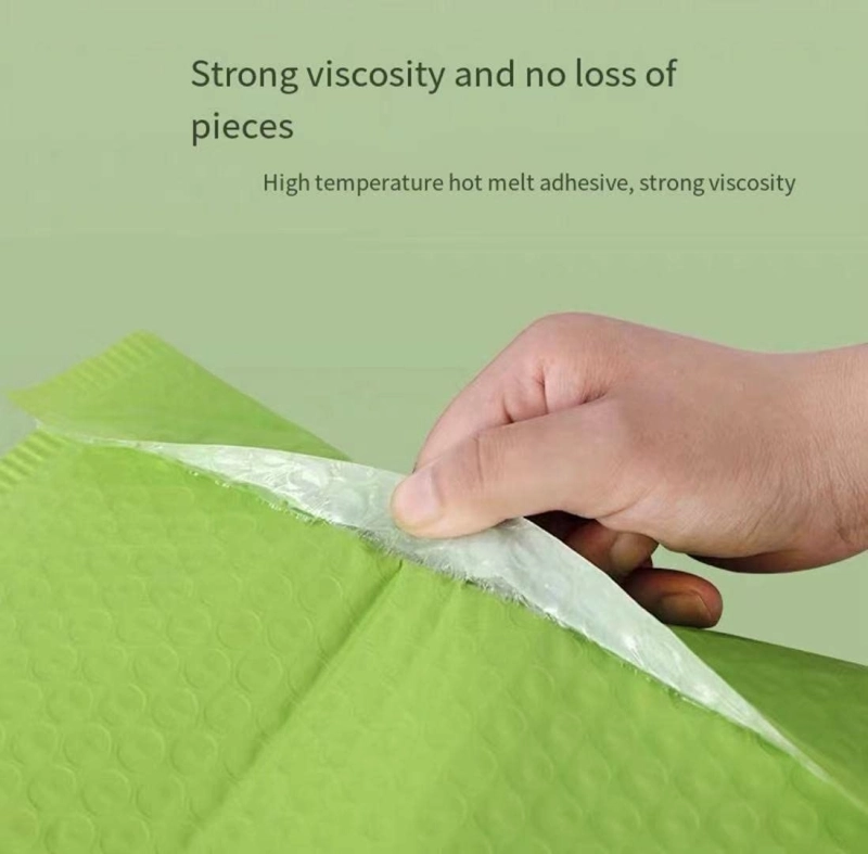 OFDISUPY Self Seal Colored Padded Envelopes Waterproof Envelopes, Tear-resistant self-adhesive envelope, lightweight and versatile (Green, 8.5