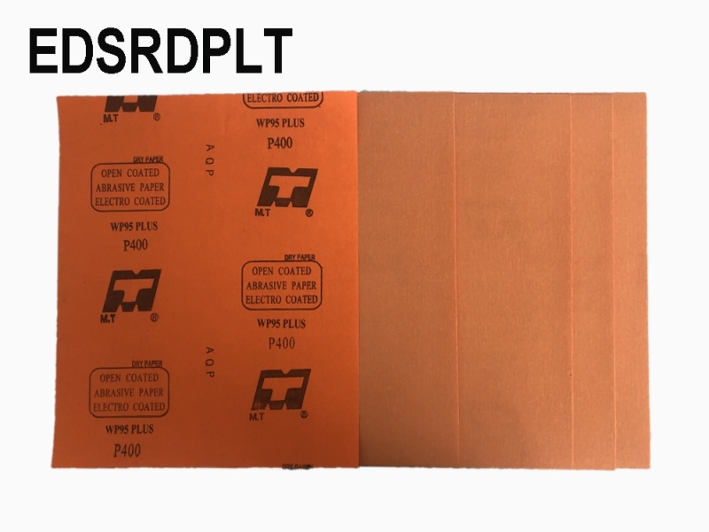 EDSRDPLT 12 Sheets 60-Grit Durable Sandpaper, Special for Wood Dry Sanding, 9*11 Inch, Coated Alumina Sandpaper with Latex-containing Backing for Wood