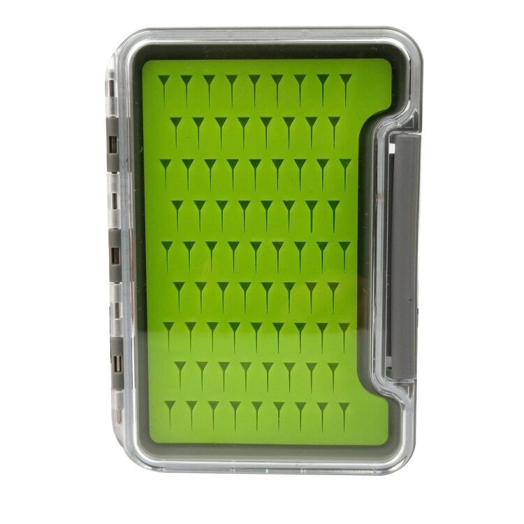 Aventik Fly Fishing Box Silicone Super Slim Fishing Tackle Flies Boxes Waterproof Storage Boxes Best Pocket Size