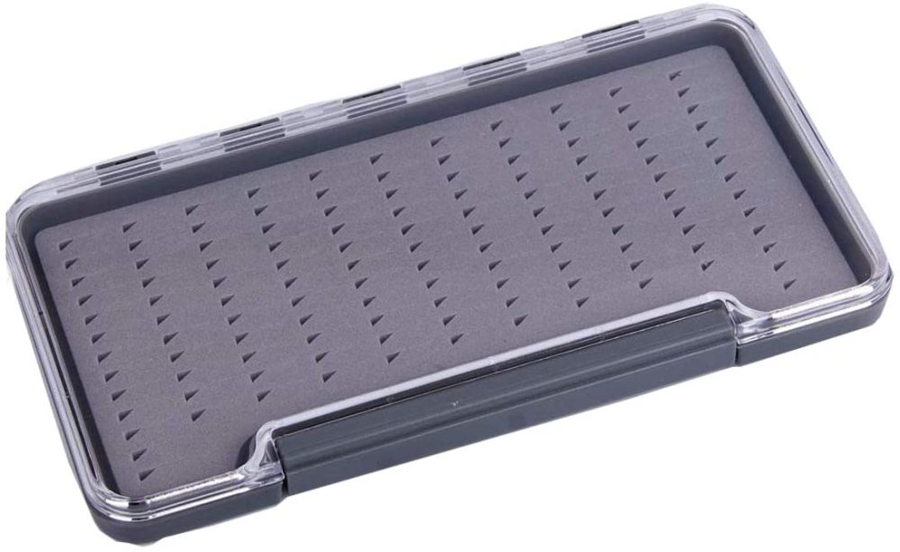 Aventik Waterproof Fly Fishing Boxes Easy Grip Foams Multi Magnetic Compartments Tackle Box 7.36\\\"X4.02\\\"X0.63\\\"