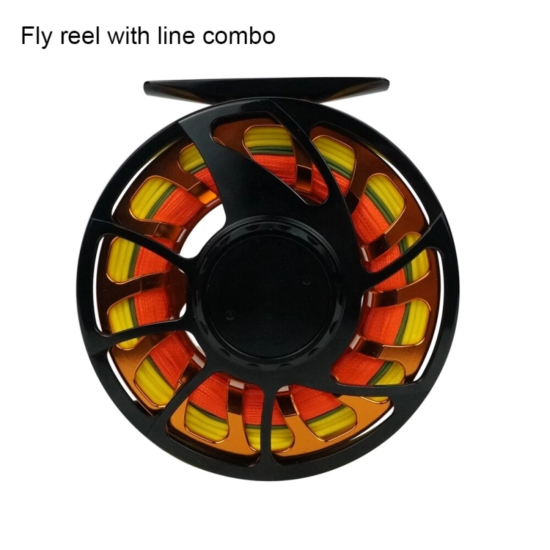 Aventik Double Color Switch Fly Fishing Reel With Backing Switch