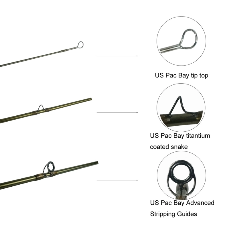 Aventik 11'3'' LW7 4sec Double Hand Switch Rods Fly Fishing Rods