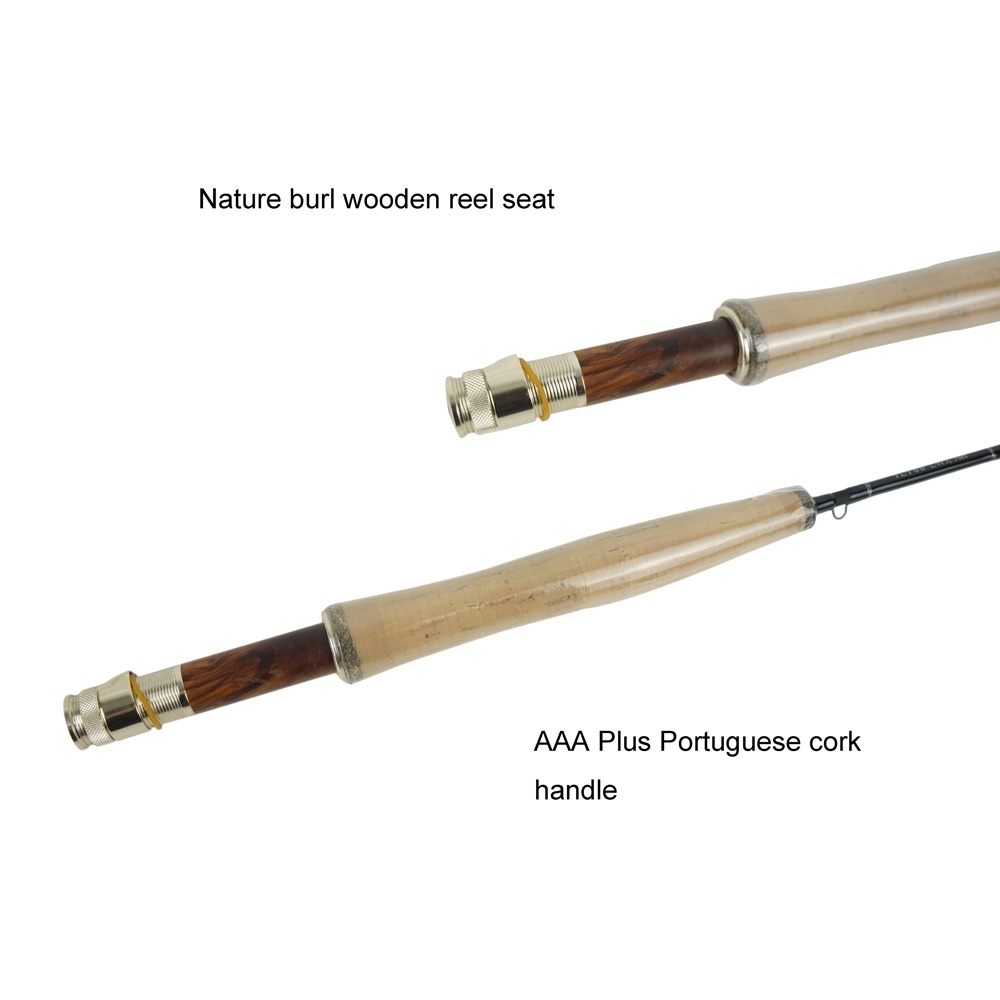 Aventik IM12 6'6''ft LW3 Japan Nano Fly Fishing Rod Super Light Fly Rod