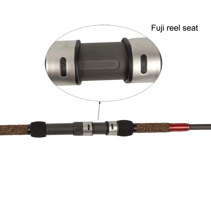 Aventik Escape 24T Carbon Travel Surf Spinning Rod 4 Pieces 9FT 15-30Ib, 1-5oz