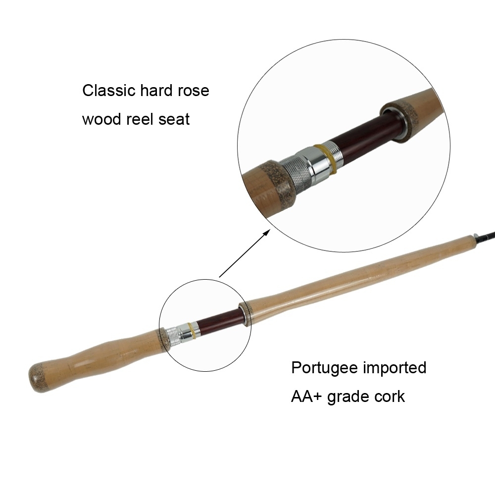 Aventik All Times IM12 Nano Carbon Fiber Short Switch Fly Fishing Rods Fast Action