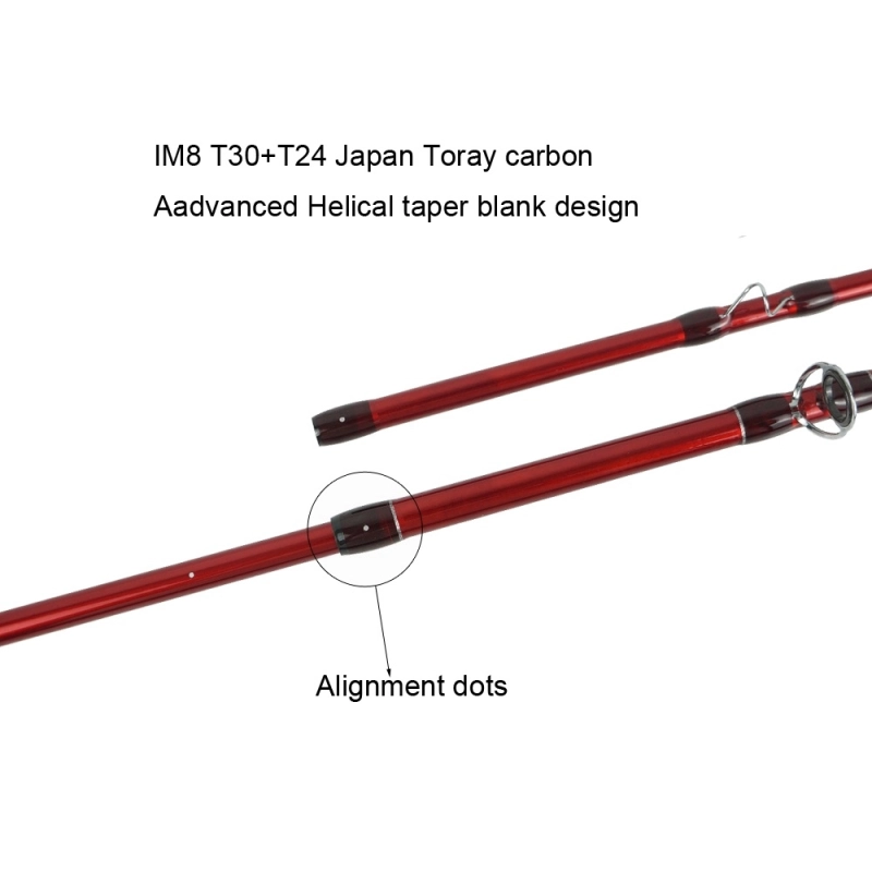 Aventik All Times IM8 Graphite 8.6/9/10ft 4pc Medium fast action Fly Fishing Rod with Cordura Rod Tube