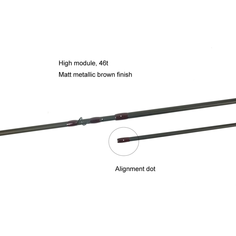 Aventik Super Light Fly Rod IM12 9'6''ft LW7 Japan Nano Fly Fishing Rod
